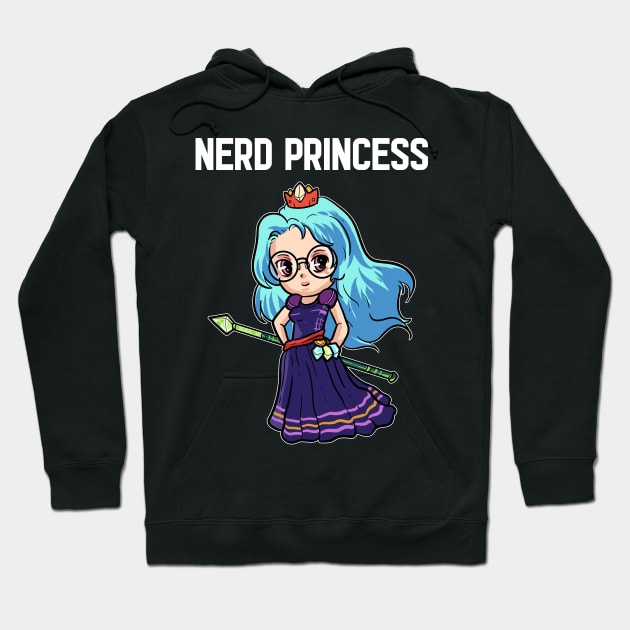 Nerd Princess - For Gamers Hoodie by RocketUpload